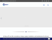 Tablet Screenshot of nexusip.com